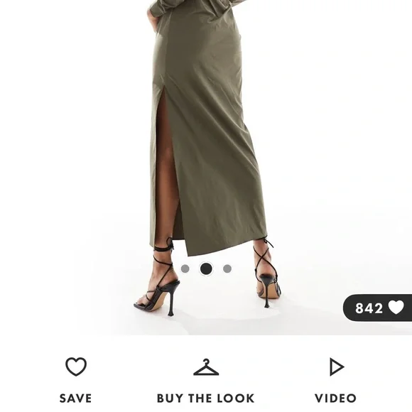 Off the shoulder maxi dress - Picture 3 of 3